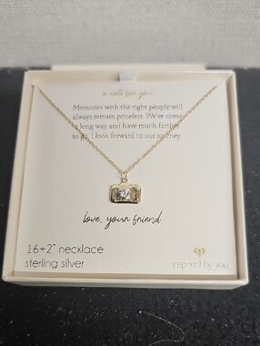 INSPIRED BY YOU CAMERA CHARM NECKLACE BFPM-05-160